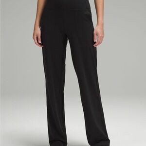 Women's Lululemon Align Wide Black Pants